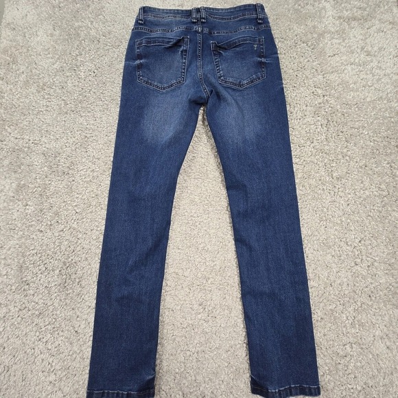 The Perfect Jean NYC Jeans Mens 28x32 (Fits 28x30.5) Blue Slim Stretch Denim - Picture 7 of 12